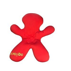 Yogibo Red Plush Figure Abstract No Face Man Stuffed Toy